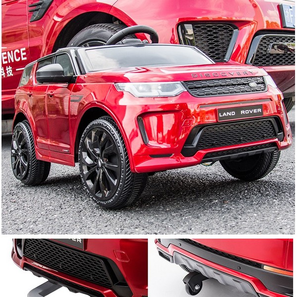 Продукт Акумулаторен джип LAND ROVER  DISCOVERY 4X4 Licensed 12V,MP3, с меки гуми и кожена седалка, 2022 година - 0 - BG Hlapeta